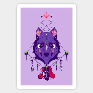 Wolf Catcher Sticker